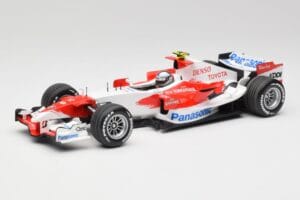 Toyota TF107 #12 J. Trulli F1 Launch Livery 2007 Minichamps 1:18 AM601321 Pressofusione