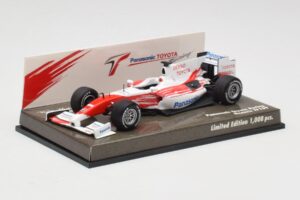 Toyota TF109 Panasonic Toyota Racing #9 J. Trulli F1 2009 Minichamps 1:43 AM621323 Pressofusione — immagine 2 di 5