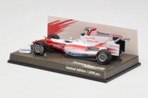 Toyota TF109 Panasonic Toyota Racing #9 J. Trulli F1 2009 Minichamps 1:43 AM621323 Pressofusione — immagine 3 di 5