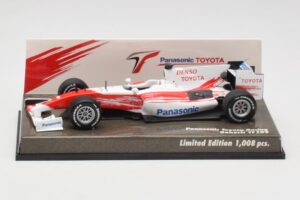 Toyota TF109 Panasonic Toyota Racing #9 J. Trulli F1 2009 Minichamps 1:43 AM621323 Pressofusione