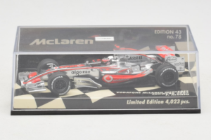 McLaren MP4-22 Mercedes #1 F. Alonso Vodafone McLaren Showcar F1 2007 Minichamps 1:43 530074371 Pressofusione — immagine 4 di 5