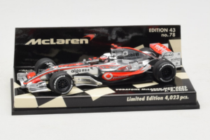 McLaren MP4-22 Mercedes #1 F. Alonso Vodafone McLaren Showcar F1 2007 Minichamps 1:43 530074371 Pressofusione