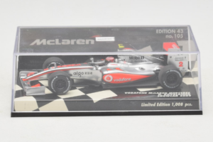 McLaren MP4-24 Mercedes #2 H. Kovalainen Vodafone McLaren Showcar F1 2009 Minichamps 1:43 530094372 Pressofusione — immagine 4 di 5