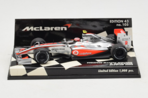 McLaren MP4-24 Mercedes #2 H. Kovalainen Vodafone McLaren Showcar F1 2009 Minichamps 1:43 530094372 Pressofusione