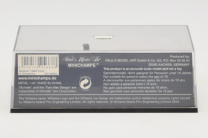Williams FW26 BMW #4 R. Schumacher Williams BMW F1 Team 2004 Minichamps 1:43 400040004 Pressofusione — immagine 5 di 5