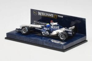 Williams FW27 BMW #7 M. Webber F1 2005 Minichamps 1:43 400050007 Pressofusione — immagine 3 di 5