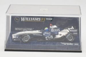 Williams FW27 BMW #7 M. Webber F1 2005 Minichamps 1:43 400050007 Pressofusione — immagine 5 di 5