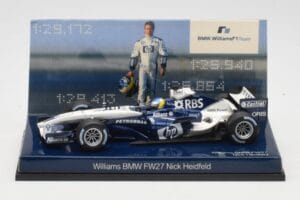 Williams FW27 BMW #16 N. Heidfeld F1 2005 Minichamps 1:43 80420404067 Pressofusione