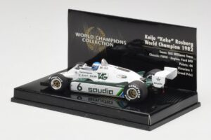 Williams FW08 #6 K. Rosberg F1 World Champion 1982 Minichamps 1:43 436820106 Pressofusione — immagine 2 di 4