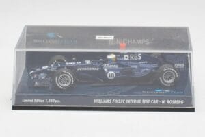 Williams FW27C N. Rosberg F1 Test 2005 Minichamps 1:43 400050110 Pressofusione — immagine 4 di 5