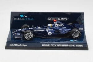 Williams FW27C N. Rosberg F1 Test 2005 Minichamps 1:43 400050110 Pressofusione