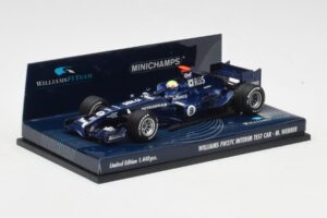Williams FW27C BMW #7 M. Webber Test Car F1 2005 Minichamps 1:43 400050109 Pressofusione — immagine 2 di 5