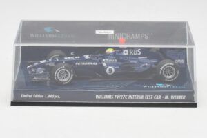Williams FW27C BMW #7 M. Webber Test Car F1 2005 Minichamps 1:43 400050109 Pressofusione — immagine 5 di 5