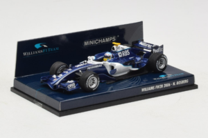 Williams FW28 Cosworth #10 N. Rosberg Williams F1 Team 2006 Minichamps 1:43 400060010 Pressofusione — immagine 2 di 5