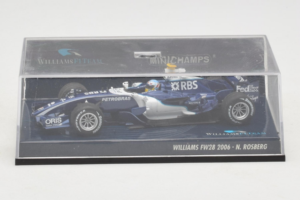Williams FW28 Cosworth #10 N. Rosberg Williams F1 Team 2006 Minichamps 1:43 400060010 Pressofusione — immagine 4 di 5