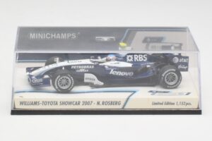 Williams FW29 N. Rosberg F1 Showcar 2007 Minichamps 1:43 400070086 Pressofusione — immagine 4 di 5