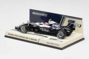 Williams FW30 K. Nakajima F1 Showcar Version 1 2008 Minichamps 1:43 400080078 Pressofusione — immagine 2 di 5