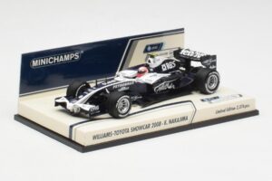 Williams FW30 K. Nakajima F1 Showcar Version 1 2008 Minichamps 1:43 400080078 Pressofusione — immagine 3 di 5