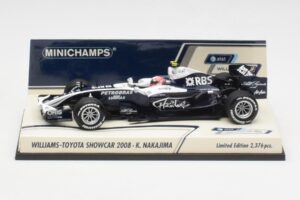 Williams FW30 K. Nakajima F1 Showcar Version 1 2008 Minichamps 1:43 400080078 Pressofusione