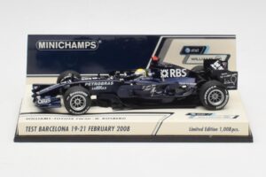 Williams FW30 N. Rosberg Barcelona Test 2008 Minichamps 1:43 400080207 Pressofusione