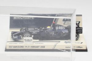 Williams FW30 N. Rosberg Barcelona Test 2008 Minichamps 1:43 400080207 Pressofusione — immagine 5 di 6