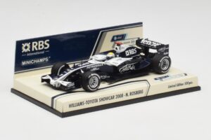 Williams FW30 N. Rosberg F1 Showcar 2008 Minichamps 1:43 403080077 Pressofusione — immagine 3 di 4