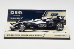 Williams FW30 N. Rosberg F1 Showcar 2008 Minichamps 1:43 403080077 Pressofusione