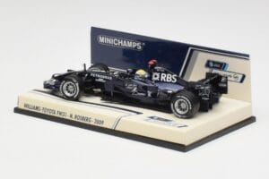 Williams FW31 Toyota #16 N. Rosberg F1 2009 Minichamps 1:43 400080207-M1 Pressofusione — immagine 2 di 4