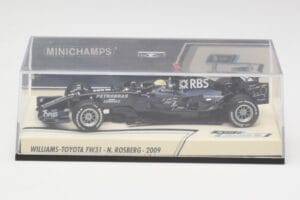 Williams FW31 Toyota #16 N. Rosberg F1 2009 Minichamps 1:43 400080207-M1 Pressofusione — immagine 4 di 4