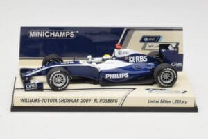 Williams FW31 N. Rosberg F1 Showcar 2009 Minichamps 1:43 400090086 Pressofusione