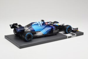 Williams FW43B Mercedes #63 G. Russell Belgian GP 2021 Minichamps 1:18 117211363 Resina — immagine 3 di 7
