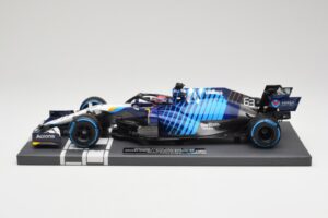Williams FW43B Mercedes #63 G. Russell Belgian GP 2021 Minichamps 1:18 117211363 Resina