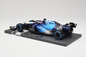 Williams FW43B Mercedes #63 G. Russell Belgian GP 2021 Minichamps 1:18 117211363 Resina — immagine 5 di 7