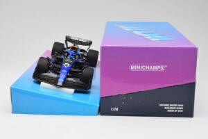 Williams FW44 #23 A. Albon Miami GP 2022 Minichamps 1:18 147220523 Pressofusione — immagine 6 di 7