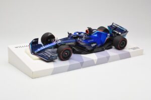 Williams FW44 Mercedes #23 A. Albon Bahrain GP 2022 Case Edition Minichamps 1:18 147220123 Resina — immagine 2 di 7