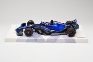 Williams FW44 Mercedes #23 A. Albon Bahrain GP 2022 Case Edition Minichamps 1:18 147220123 Resina