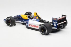 Williams Renault FW14 #6 R. Patrese F1 1991 Minichamps 1:18 100910006 Pressofusione — immagine 5 di 8