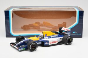 Williams Renault FW14 #6 R. Patrese F1 1991 Minichamps 1:18 100910006 Pressofusione — immagine 8 di 8