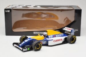 Williams FW15C Renault #2 A. Prost F1 World Champion 1993 Minichamps 1:18 180930002 Resina — immagine 7 di 7