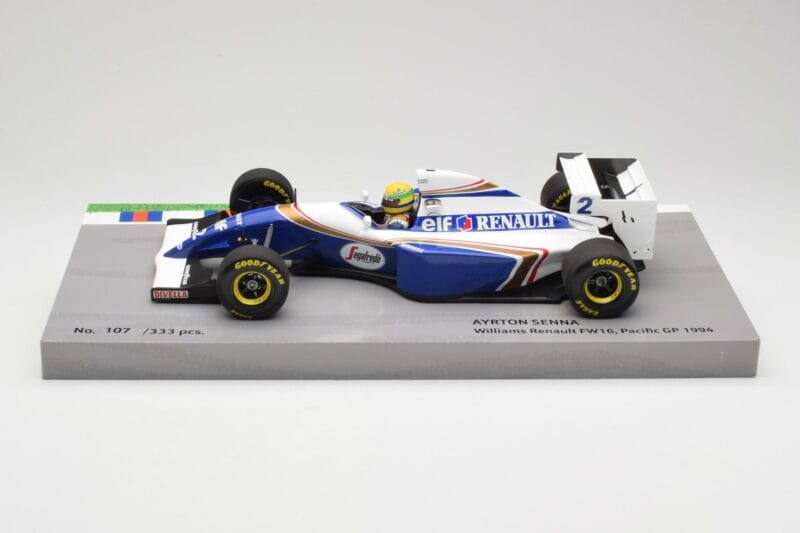 Williams Renault FW16 #2 A. Senna Pacific GP 1994 Minichamps 1:18 543941802 Pressofusione
