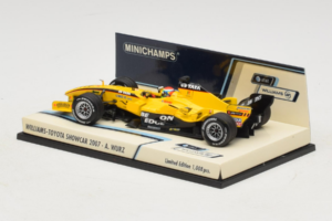 Williams FW29 Toyota A. Wurz Williams F1 Team Showcar 2007 Minichamps 1:43 400070087 Pressofusione — immagine 3 di 5