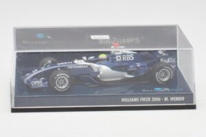 Williams FW28 Toyota #7 M. Webber F1 2006 Minichamps 1:43 400060009 Pressofusione — immagine 5 di 5