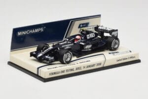 Williams Toyota FW29B K. Nakajima Jerez Test 14 Gennaio 2008 Minichamps 1:43 400080108 Pressofusione — immagine 2 di 5
