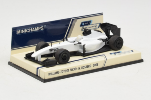Williams FW30 Toyota #7 N. Rosberg Prototype F1 2008 Minichamps 1:43 400080007 Pressofusione — immagine 2 di 5