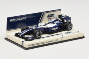 Williams FW31 Toyota #16 N. Rosberg F1 2009 Minichamps 1:43 400090016 Pressofusione — immagine 2 di 5