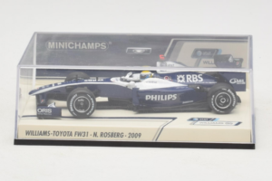 Williams FW31 Toyota #16 N. Rosberg F1 2009 Minichamps 1:43 400090016 Pressofusione — immagine 4 di 5