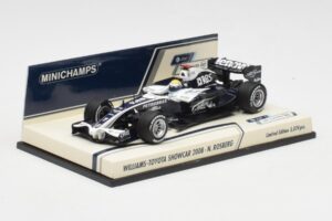 Williams FW30 Toyota Showcar #16 N. Rosberg F1 2008 Minichamps 1:43 400080077 Pressofusione — immagine 2 di 5