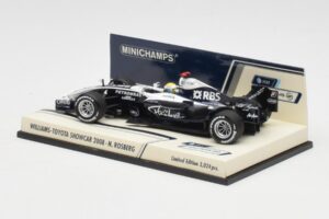 Williams FW30 Toyota Showcar #16 N. Rosberg F1 2008 Minichamps 1:43 400080077 Pressofusione — immagine 3 di 5
