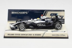 Williams FW30 Toyota Showcar #16 N. Rosberg F1 2008 Minichamps 1:43 400080077 Pressofusione