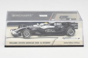 Williams FW30 Toyota Showcar #16 N. Rosberg F1 2008 Minichamps 1:43 400080077 Pressofusione — immagine 5 di 5